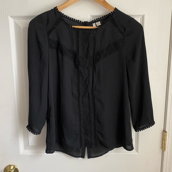 Lauren Conrad Lace Blouse - Picture 1 of 4